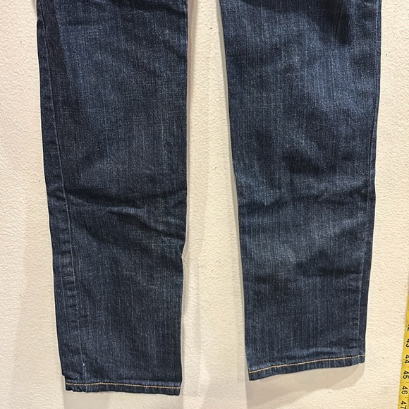 Arizona Women's Indigo Straight Leg Jeans - Picture 3 of 4